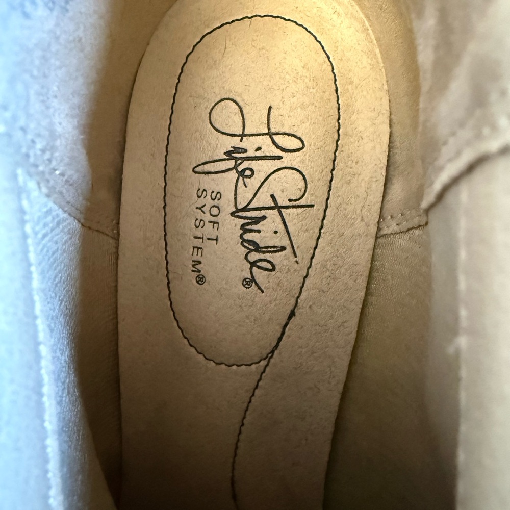 Life Stride Black Suede Ankle Booties - Picture 3 of 8